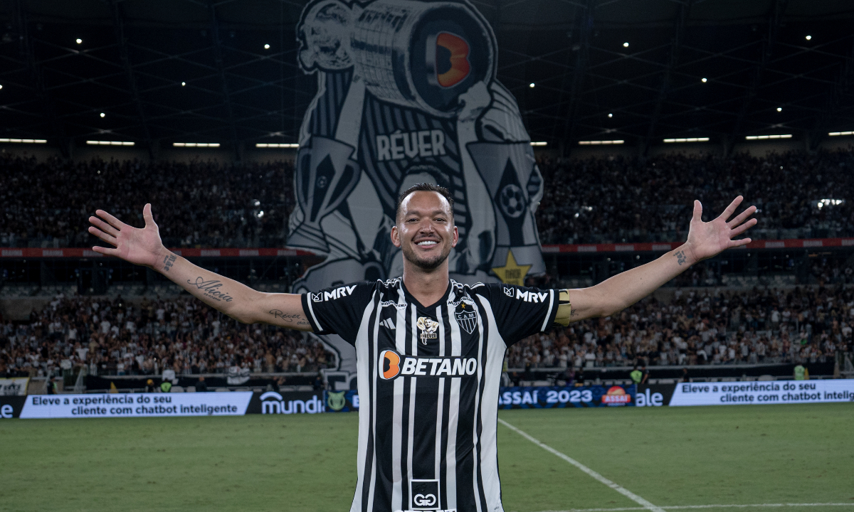 Rver em despedida do Atltico no Mineiro - (foto: Pedro Souza/Atltico)