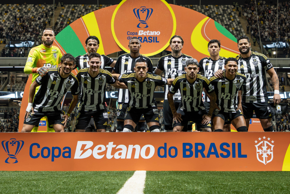 Jogadores do Atltico antes de jogo pela Copa do Brasil - (foto: Pedro Souza/Atltico) Jogadores do Atltico antes de jogo pela Copa do Brasil - (foto: Pedro Souza/Atltico)