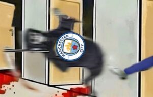 Meme da eliminao do Manchester City para o Al-Hilal (foto: Reproduo/X)