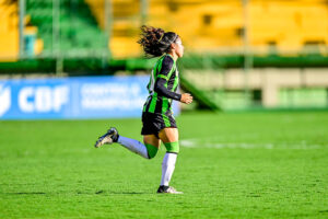 Emily Arias, do Amrica (foto: Mouro Panda / Amrica)