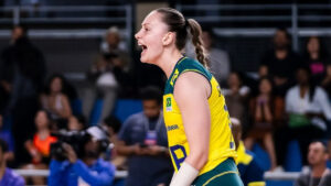 Ana Rdiger, ponteira da Seleo Brasileira Sub-23 (foto: Reproduo Instagram de Ana Rdiger)