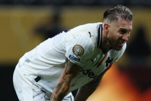 Sergio Ramos lamenta eliminao do Monterrey no Mundial de Clubes (foto: CHARLY TRIBALLEAU/AFP)