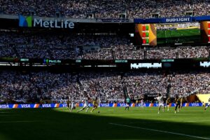 Real Madrid e Borussia em jogo do Mundial de Clubes (foto: AFP)