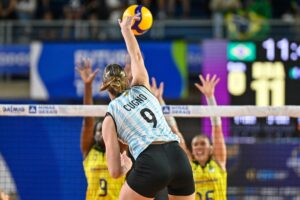 Bianca Cugno foi eleita MVP da Copa Amrica Feminina de Vlei (foto: Gustavo Rabelo/BHFoto)