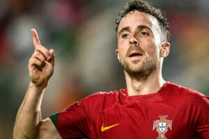 Diogo Jota, atacante do Liverpool e da Seleo Portuguesa, morreu aos 28 aos (foto: PATRICIA DE MELO MOREIRA/AFP)