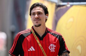 Pedro, atacante do Flamengo (foto: David Ramos / GETTY IMAGES NORTH AMERICA / Getty Images via AFP)