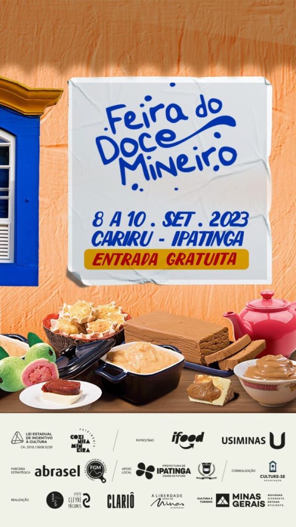 Ipatinga recebe a maior feira e mais gostosa feira de doces tradicionais de Minas Gerais