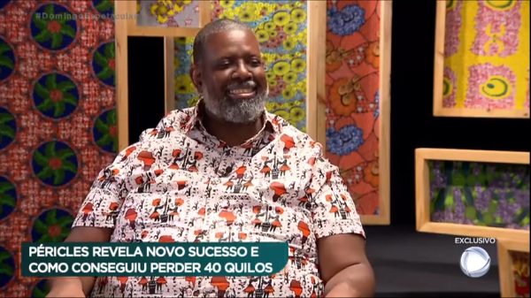 Péricles revela novo sucesso e como conseguiu perder 40 quilos - Domingo Espetacular