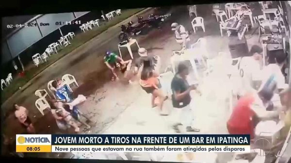 Tiroteio em Ipatinga deixa um morto e nove feridos