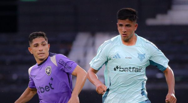 Botafogo empatou com Cruzeiro (foto: Arthur Barreto/ Botafogo)