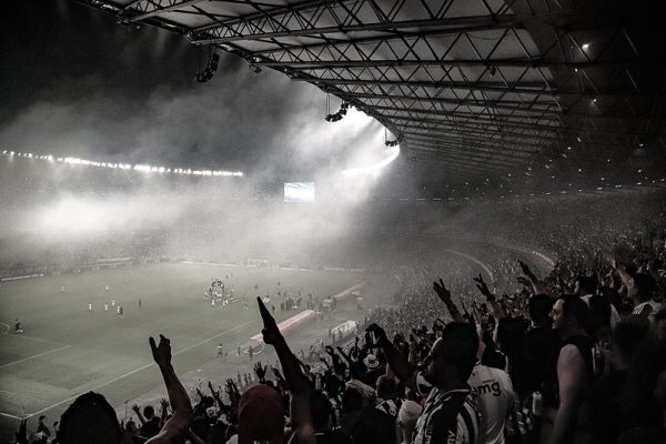 Torcida do Atltico na ltima partida no Mineiro (foto: Pedro Click / Atltico)