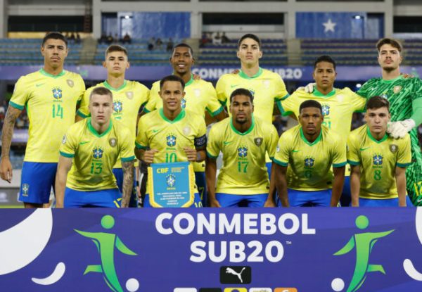 Seleo Brasileira no Sul-Americano Sub-20 (foto: Rafael Ribeiro/CBF)