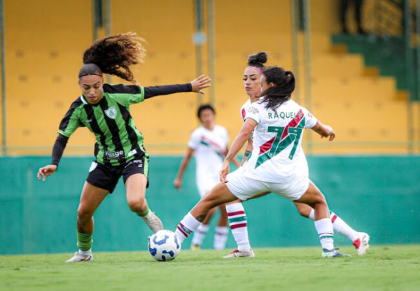 Amrica venceu o Fluminense pela nona rodada do Brasileiro Feminino (foto: MARINA GARCIA / FLUMINENSE F.C.)
