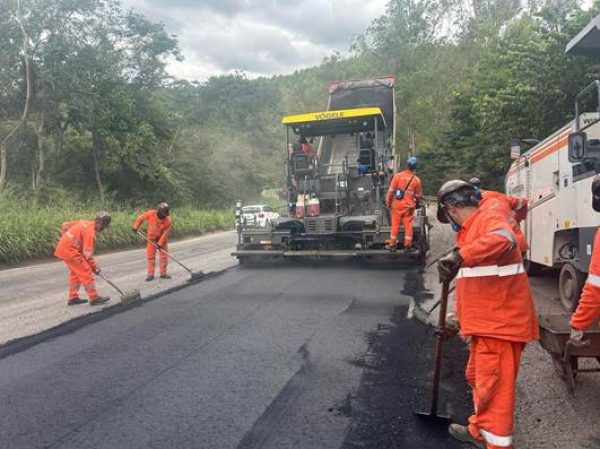 A ‘Nova 381 Concessionária de Rodovia’ segue com manutenção em trechos de Timóteo a Ipatinga