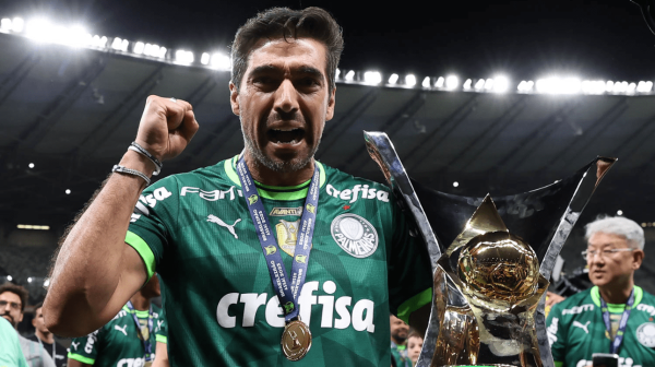 Abel Ferreira acumula conquistas no comando do Palmeiras (foto: Cesar Greco/Palmeiras)