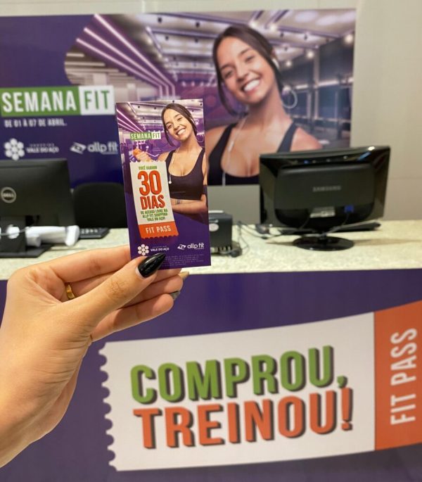 Shopping Vale Do Aço Promove Semana Fit