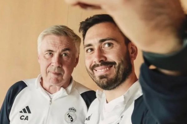 Carlo e Davide Ancelotti (foto: Divulgao / redes sociais )