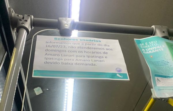 Após denúncia no MPMG, empresa Univale retoma horários no bairro Amaro Lanari