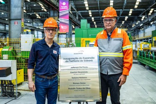 ArcelorMittal inaugura expansão da Unidade de Sabará