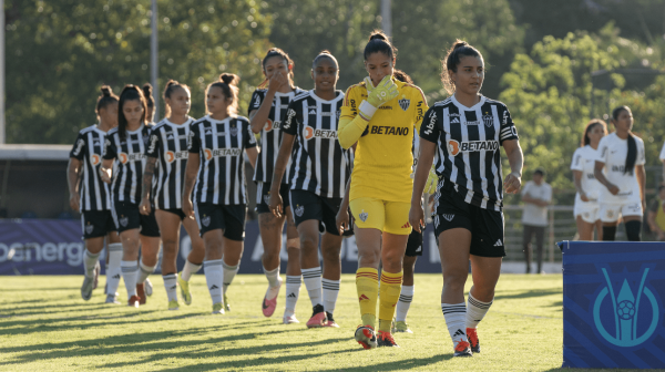 Jogadoras do Atltico, pelo Brasileiro Feminino (foto: Daniela Veiga/Atltico)