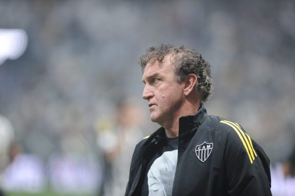 Cuca, tcnico do Atltico, na Arena MRV (foto: Alexandre Guzanshe/EM/D.A Press)