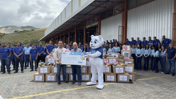 Campanha de arrecadação de brinquedos da Colchões Polar faz entrega em instituições da região