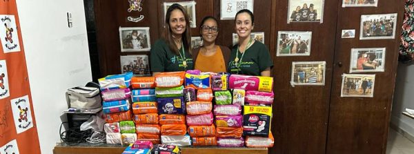 Programa de Voluntariado Cemig entrega doações da Campanha Dignidade Menstrual