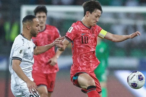 Jogadores da Coreia do Sul (foto: Divulgao / redes sociais)