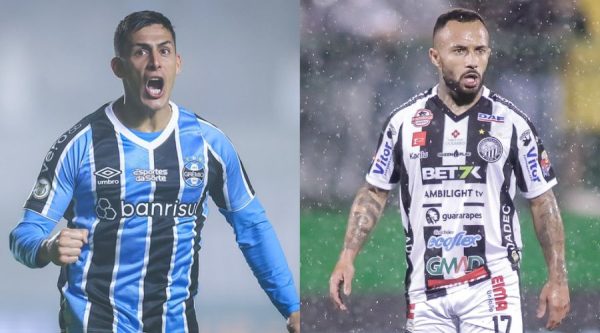 Atletas em jogo (foto: LUCAS UEBEL/GREMIO - Divulgao Operrio-PR)