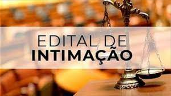 Comarca de Ipatinga – 2ª Vara Civil – EDITAL DE INTIMAÇÃO