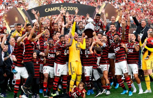 Willian Aro foi pea importante do time histrico do Flamengo em 2019 (foto: AFP / Luka GONZALES - 23/11/2019)