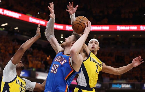 Indiana Pacers voltar a mandar jogo em casa nesta sexta-feira (13/6) (foto: Maddie Meyer / GETTY IMAGES NORTH AMERICA / Getty Images via AFP)