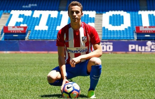 Diogo Jota no disputou nenhuma partida pelo Atltico de Madrid (foto: Divulgao/Atltico de Madrid)