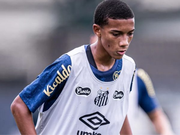Robson Jnior, filho de Robinho, desperta ateno internacional (Foto: Raul Baretta / Santos FC) (foto: Raul Baretta/Santos)