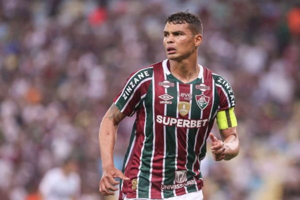 Thiago Silva pelo Fluminense (foto: Thiago Silva pelo Fluminense (Foto: Marcelo Gonalves))