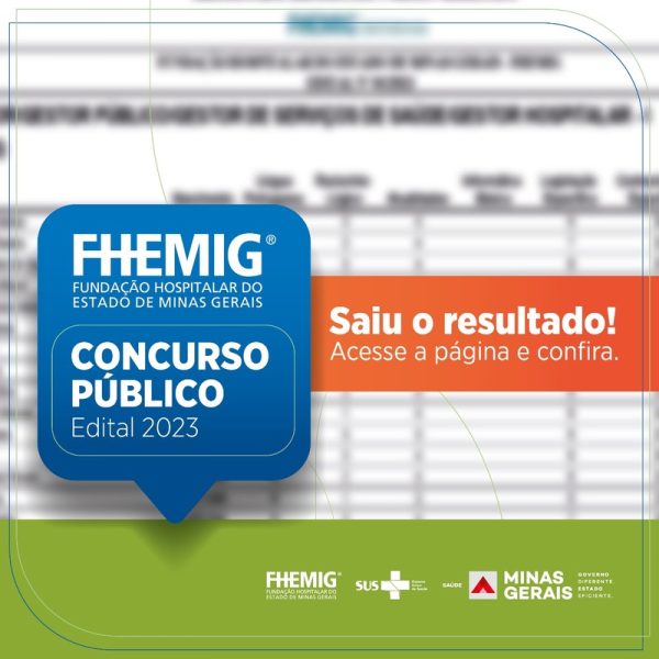 Fhemig divulga resultado da prova objetiva e convoca aprovados no concurso público para avaliação de títulos 