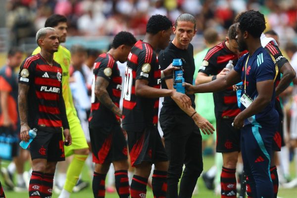 Jogadores do Flamengo (foto: Divulgao: Gilvan de Souza/Flamengo)