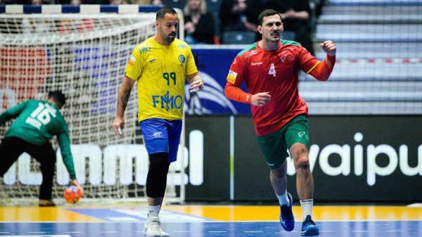 Brasil x Portugal pelo Mundial Masculino de Handebol de 2025 (foto: Stian Lysberg Solum / NTB / AFP)