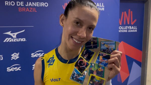 Macris, levantadora da Seleo Brasileira Feminina de Vlei (foto: Pedro Bueno / No Ataque)