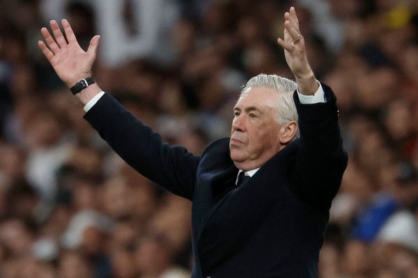 Carlo Ancelotti, novo tcnico da Seleo Brasileira (foto: Philippe MARCOU / AFP)