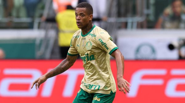 Caio Paulista em campo pelo Palmeiras (foto:  Cesar Greco/Palmeiras/by Canon)