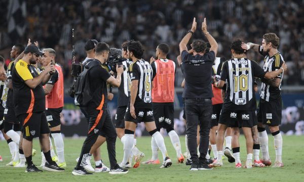 Atltico em jogo contra o Amrica pela final do Mineiro (foto: Alexandre Guzanshe/EM/D.A Press)