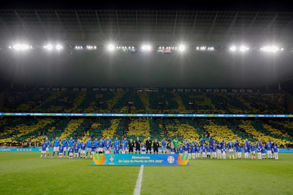 Torcida do Brasil na Neo Qumica Arena (foto: Rafael Ribeiro/CBF)