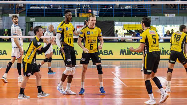 Final entre Praia e Cruzeiro no Sul-Americano Masculino de Vlei (foto: @brunocunha_foto)