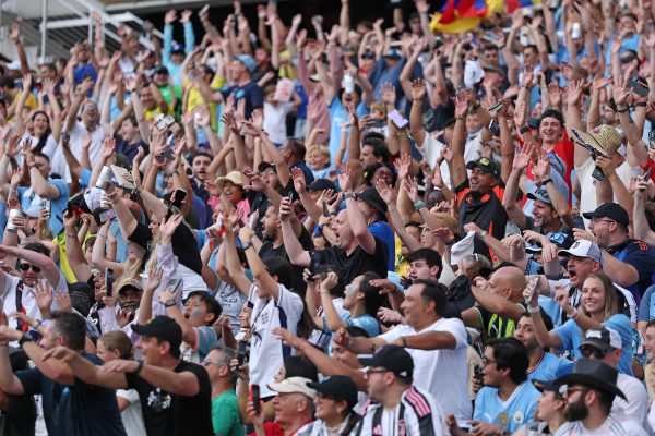 Torcedores em Manchester City x Juventus no Mundial de Clubes (foto: Dan Mullan / GETTY IMAGES NORTH AMERICA / Getty Images via AFP)
