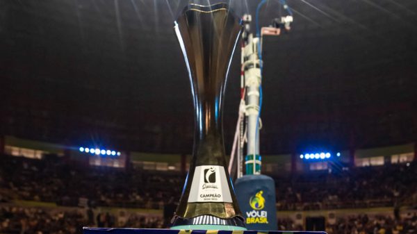 Taa da Superliga Masculina de Vlei (foto: Agncia i7/ Cruzeiro)