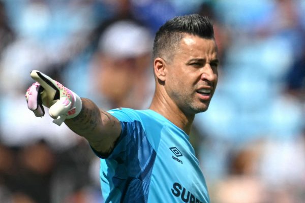 Fbio, goleiro do Fluminense (foto: Paul ELLIS / AFP)