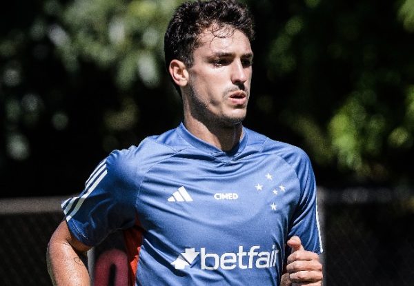 Juan Dinneno, atacante do Cruzeiro (foto: Gustavo Aleixo/Cruzeiro)