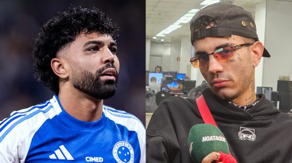 Gabigol e Sidoka (foto: Gustavo Aleixo/Cruzeiro e Joo Victor Pena/No Ataque)