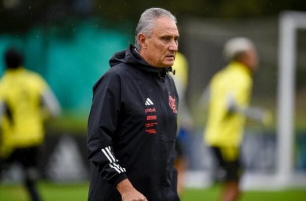 Tite, tcnico do Flamengo (foto: Marcelo Cortes/CRF)